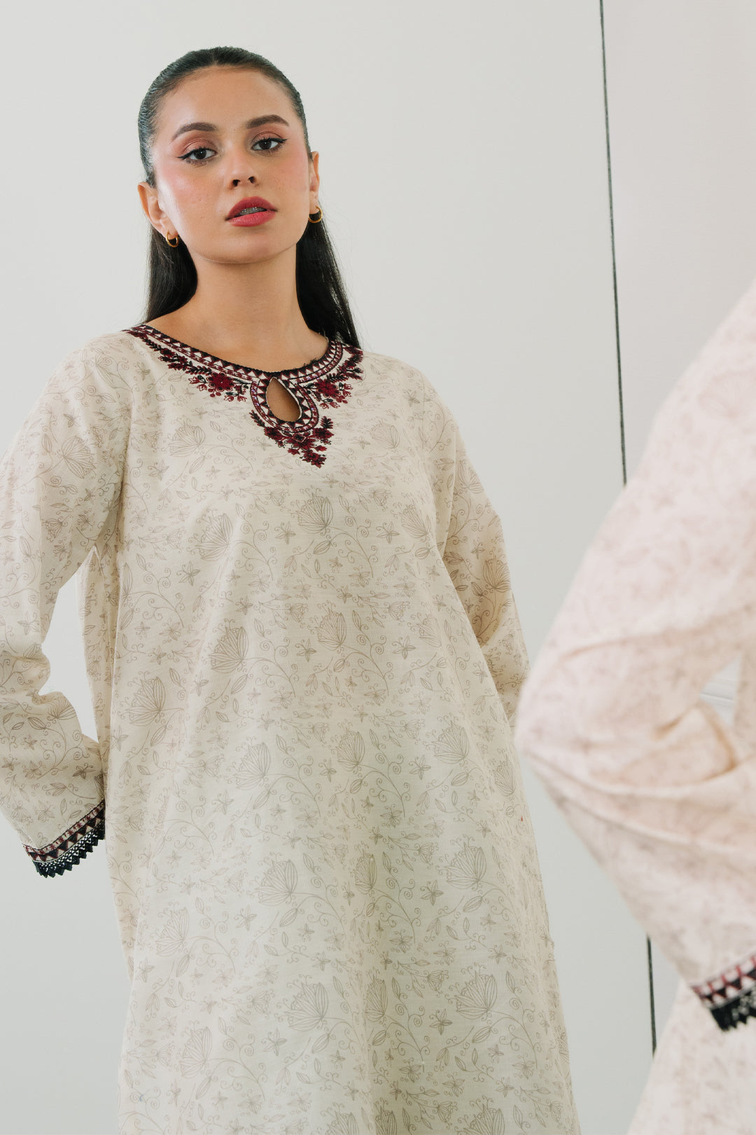 Zellbury | Summer Pret | Embroidered Kurta - 1848