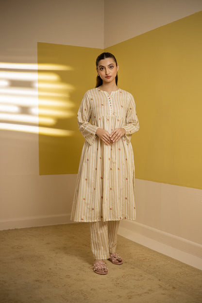 Zellbury | Summer Pret | Embroidered Kurta Trouser - 1527 XL