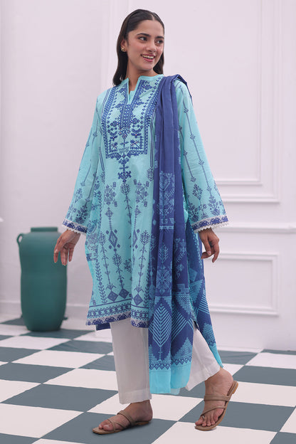 Zellbury | Summer Pret | Embroidered Kurta Dupatta - 1907