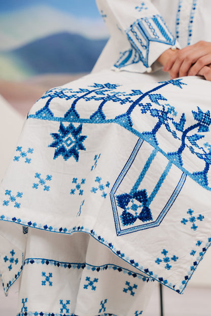 Zellbury | Summer Pret | Embroidered Kurta Trouser - 1984