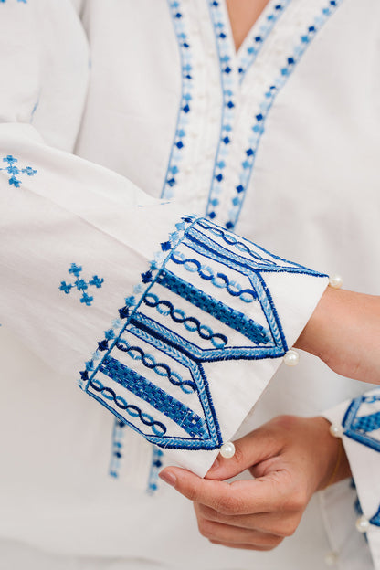 Zellbury | Summer Pret | Embroidered Kurta Trouser - 1984