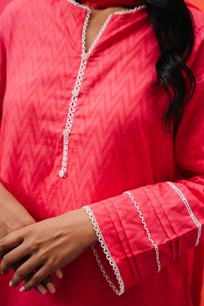 Zellbury | Summer Pret | Kurta Dupatta Trouser - 1525