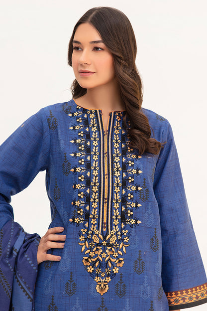 Zellbury | Winter Pret | Kurta Dupatta - 0755