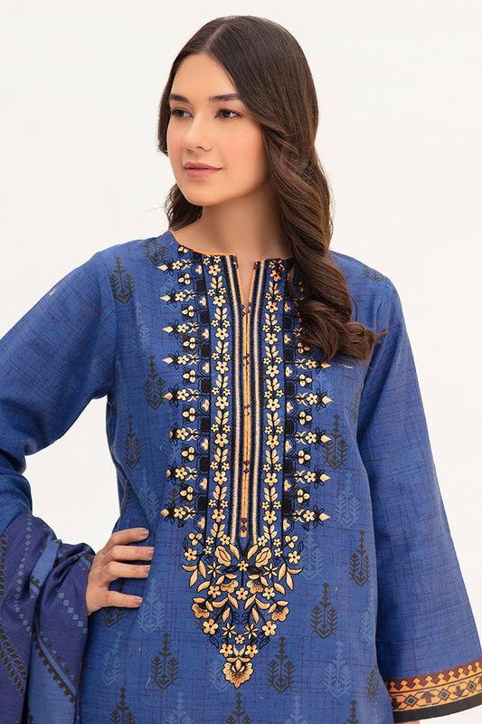Zellbury | Winter Pret | Kurta Dupatta - 0755