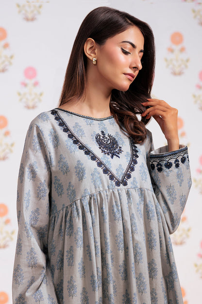 Zellbury | Winter Pret | Embroidered Kurta - 2909 XL