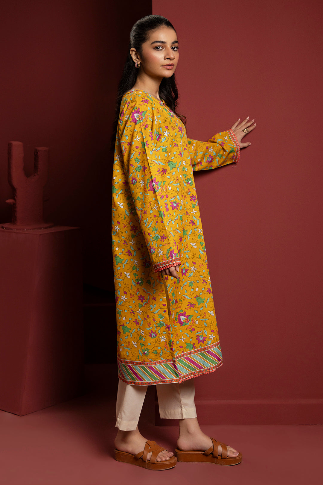 Zellbury | Winter Pret | Kurta - 3098