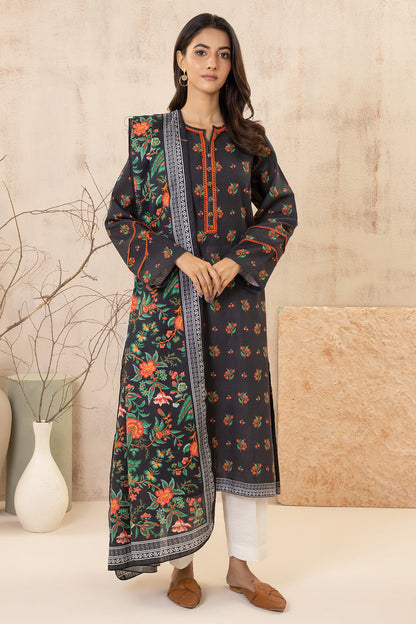 Zellbury | Winter Pret | Kurta Dupatta - 2979