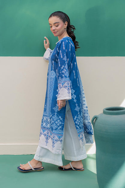Zellbury | Winter Pret | Kurta Dupatta - 2980