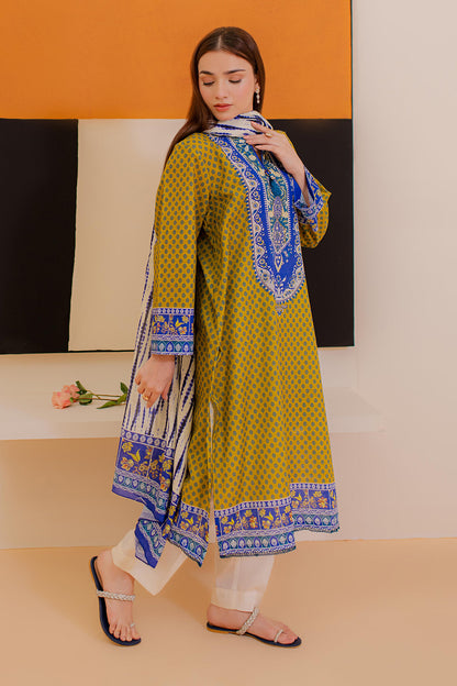 Zellbury | Winter Pret | Kurta Dupatta - 3032