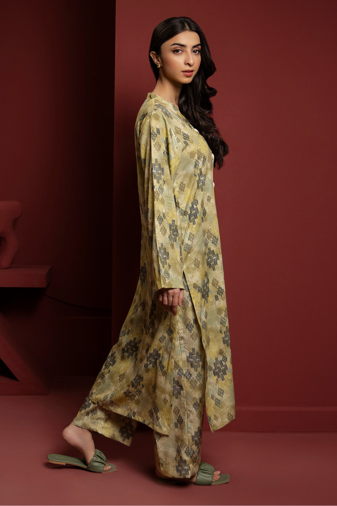 Zellbury | Winter Pret | Kurta Trouser - 3035