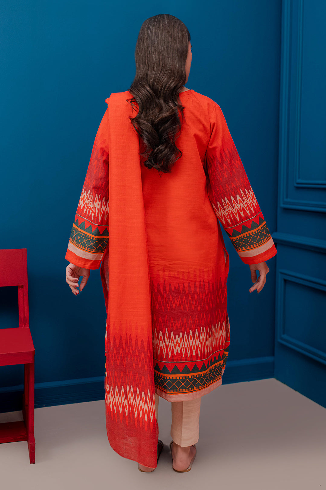 Zellbury | Winter Pret | Kurta Dupatta - 3053