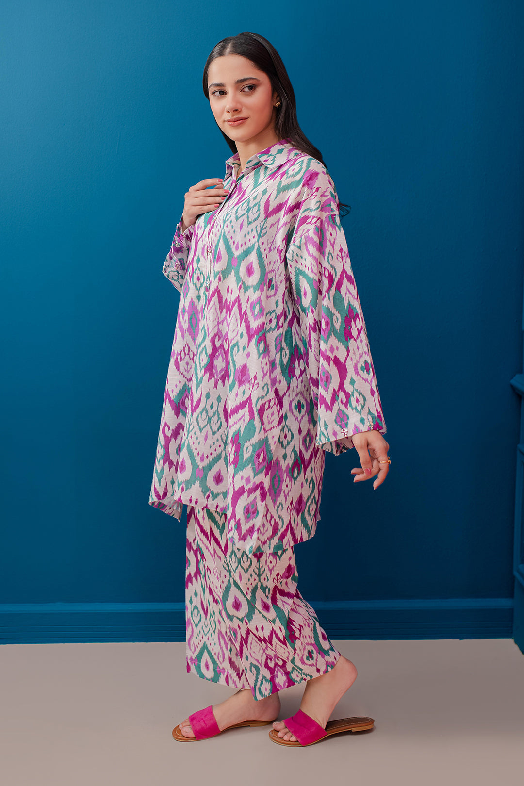 Zellbury | Winter Pret | Kurta Trouser - 3056