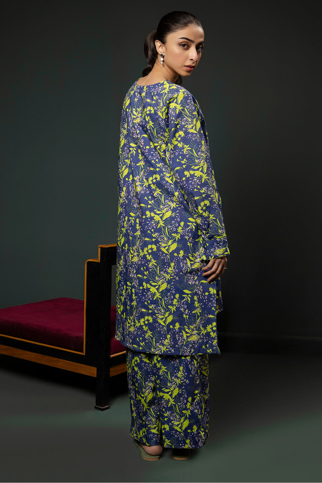 Zellbury | Winter Pret | Kurta Trouser - 3108
