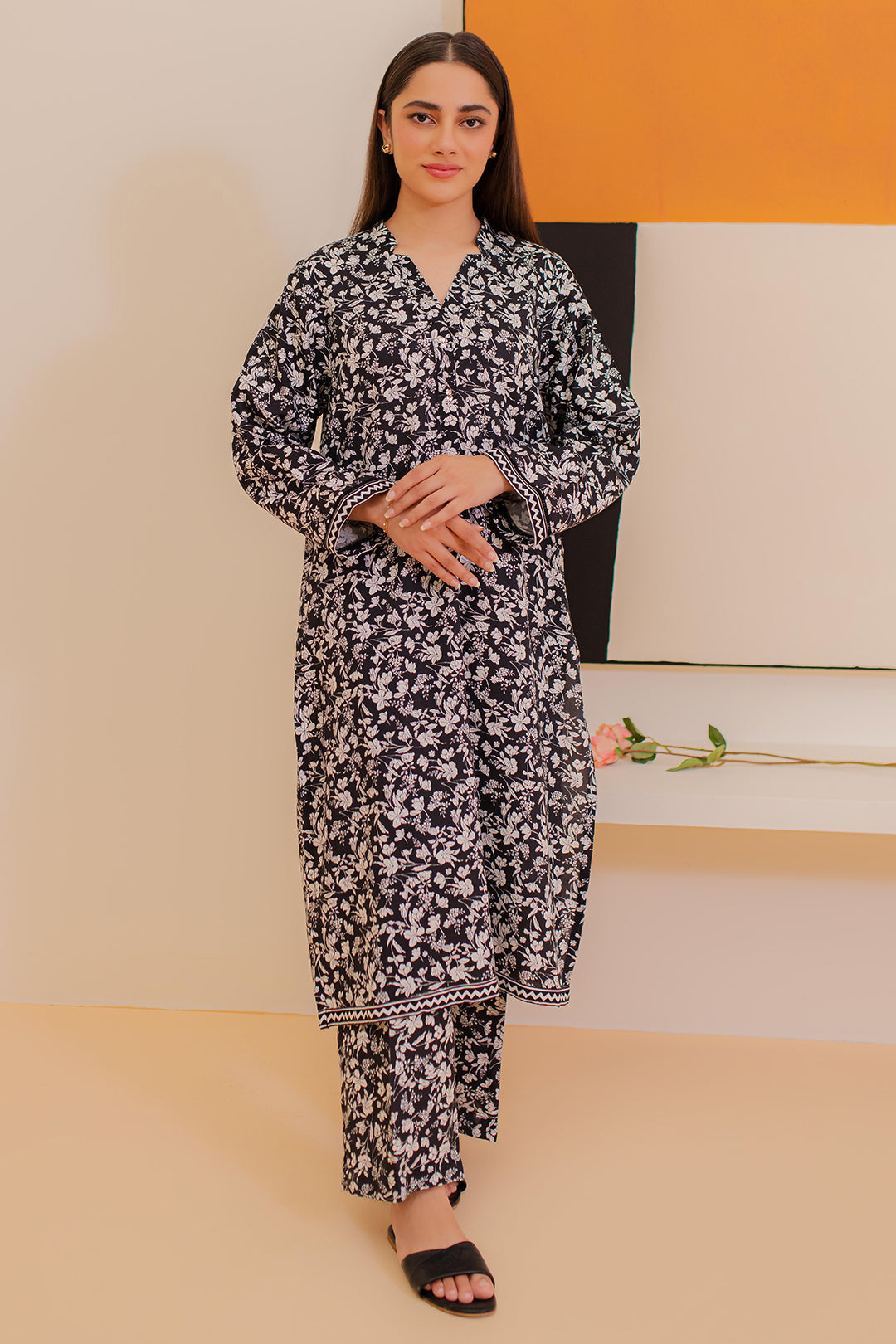 Zellbury | Winter Pret | Kurta Trouser - 3109