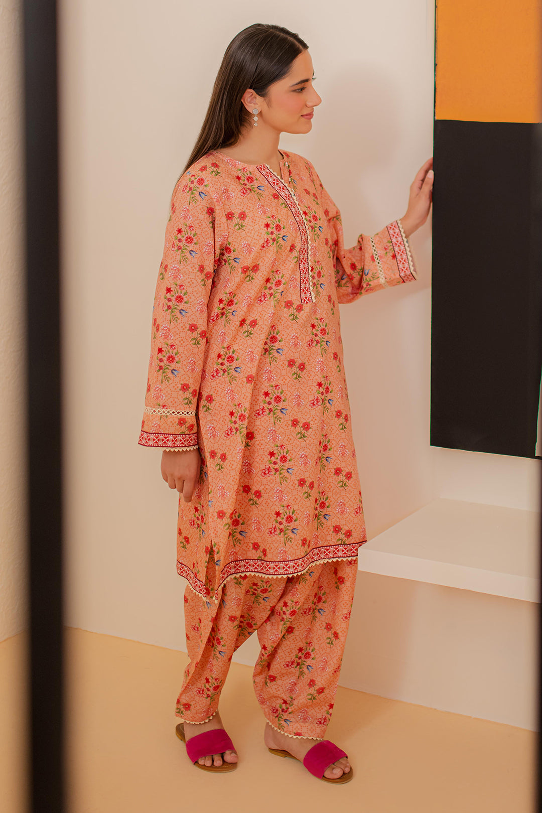 Zellbury | Winter Pret | Kurta Trouser - 3166