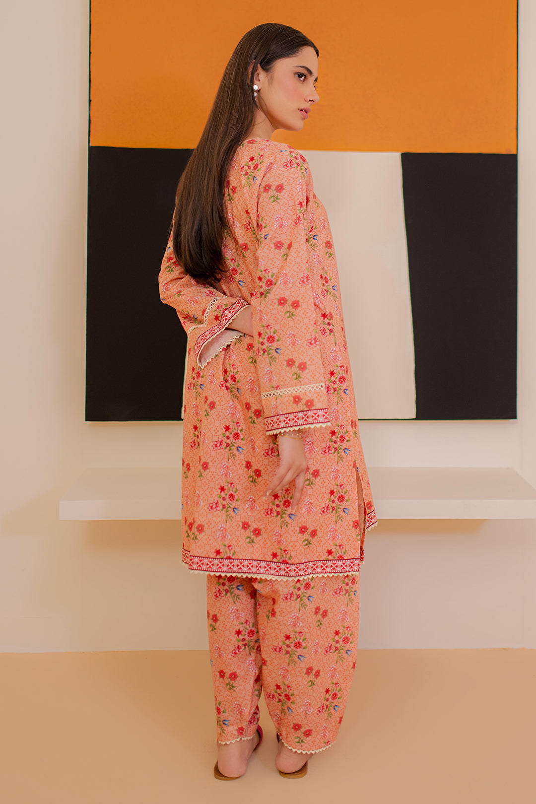 Zellbury | Winter Pret | Kurta Trouser - 3166