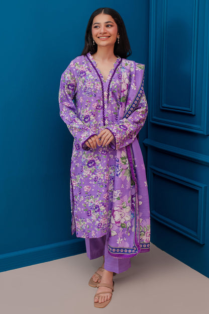 Zellbury | Winter Pret | Kurta Dupatta Trouser - 2948