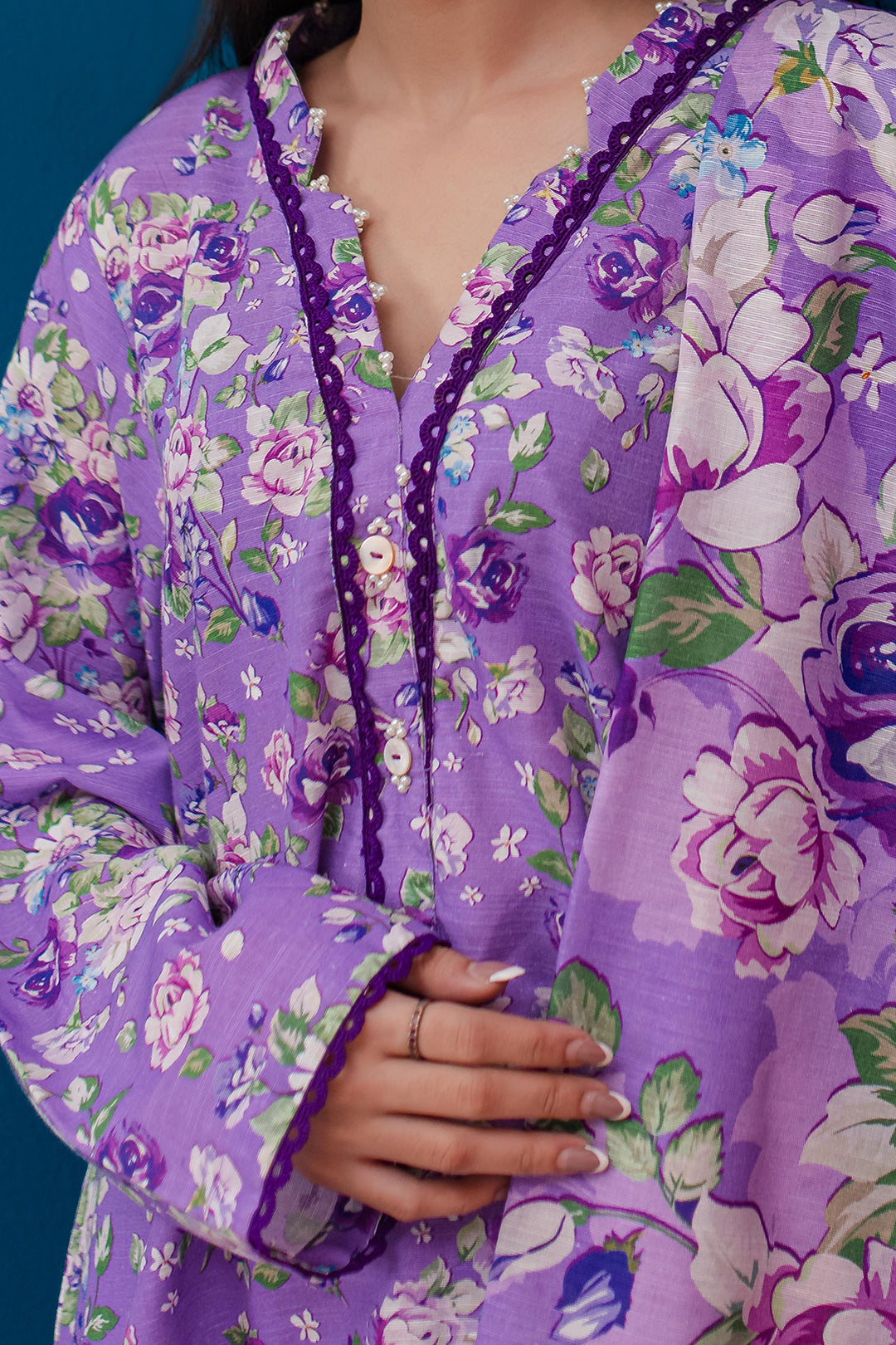 Zellbury | Winter Pret | Kurta Dupatta Trouser - 2948