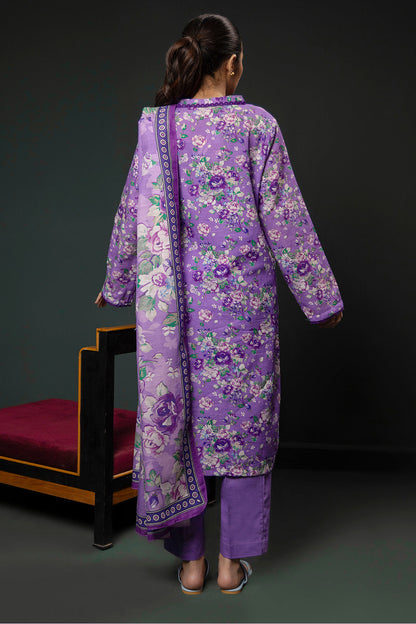 Zellbury | Winter Pret | Kurta Dupatta Trouser - 2948
