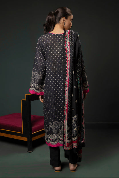 Zellbury | Winter Pret | Kurta Shawl Trouser - 3008