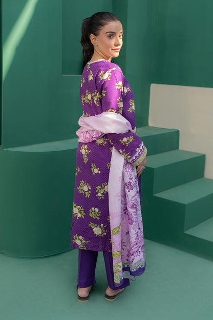 Zellbury | Winter Pret | Kurta Shawl Trouser - 3010
