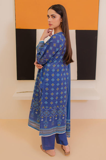 Zellbury | Winter Pret | Kurta Dupatta Trouser - 3039