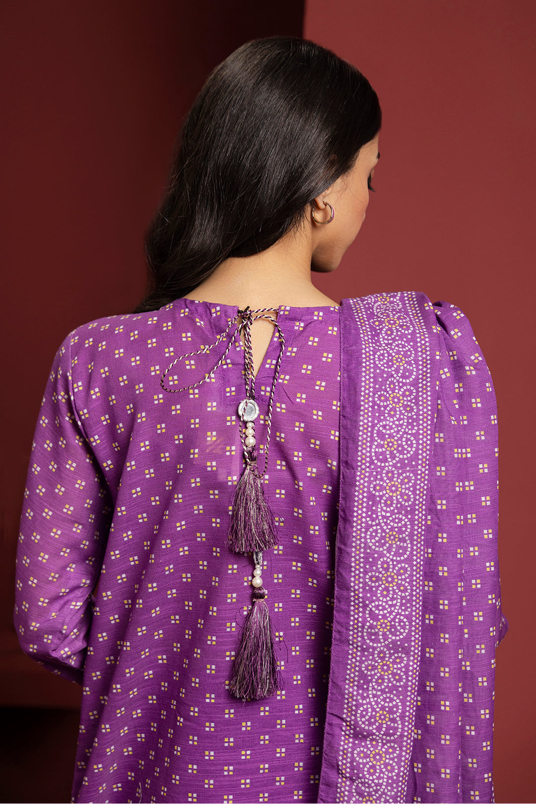 Zellbury | Winter Pret | Kurta Dupatta Trouser - 3072