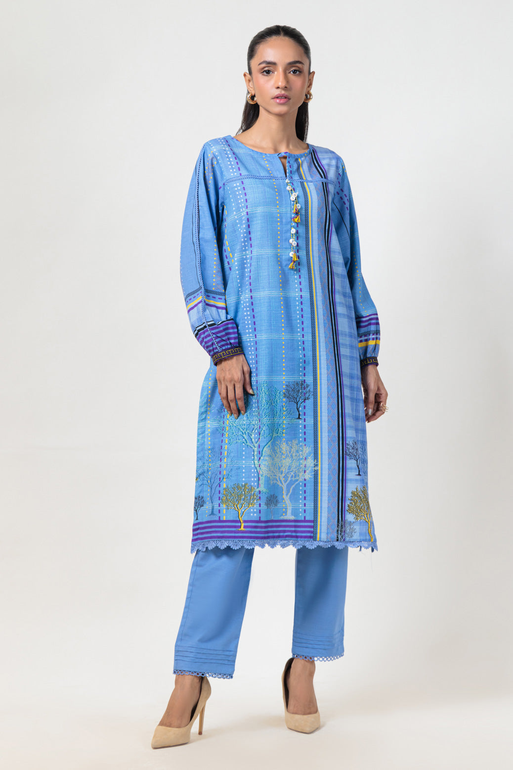 Bonanza Satrangi | Purple Khaddar 2 Piece (WS1242P02) 8 Purple