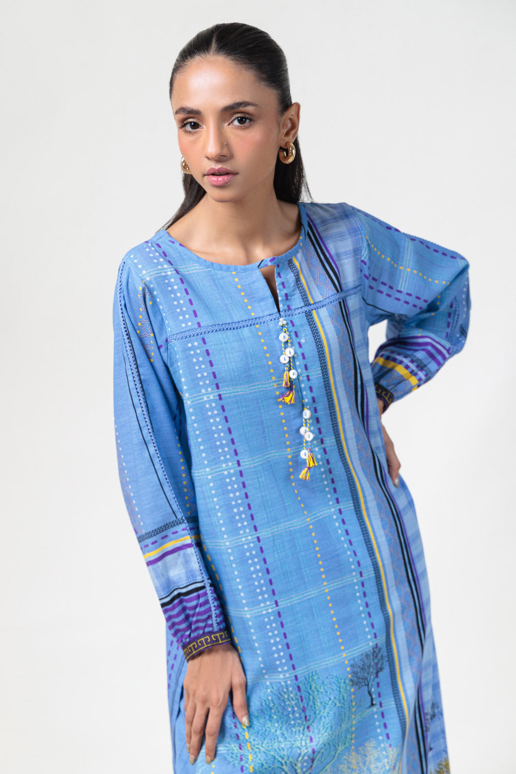 Bonanza Satrangi | Purple Khaddar 2 Piece (WS1242P02) 10 Purple