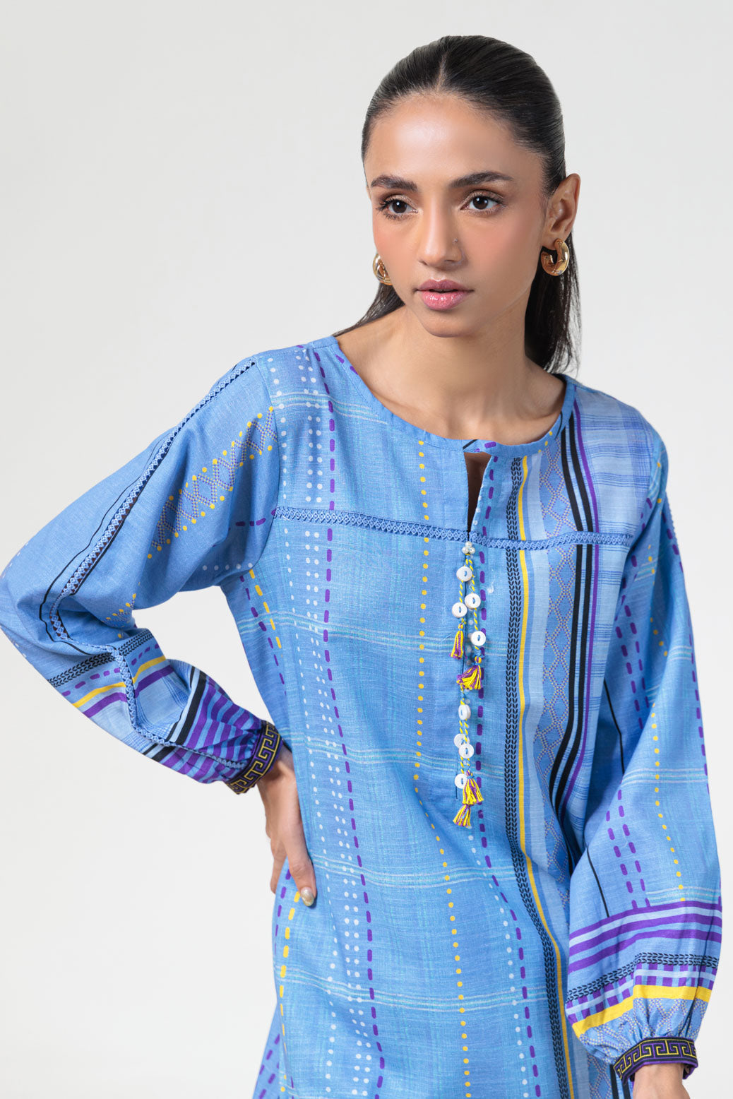Bonanza Satrangi | Purple Khaddar 2 Piece (WS1242P02) 14 Purple