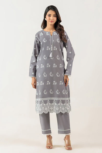 Bonanza Satrangi | Grey Cambric 2 Piece (WS1242P05) 8 Grey