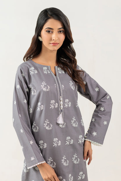 Bonanza Satrangi | Grey Cambric 2 Piece (WS1242P05) 10 Grey