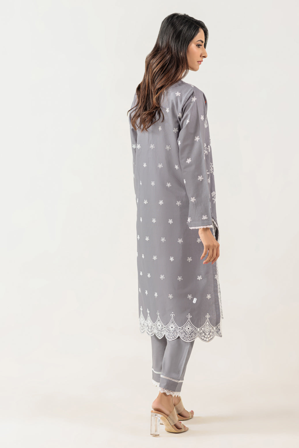 Bonanza Satrangi | Grey Cambric 2 Piece (WS1242P05) 16 Grey