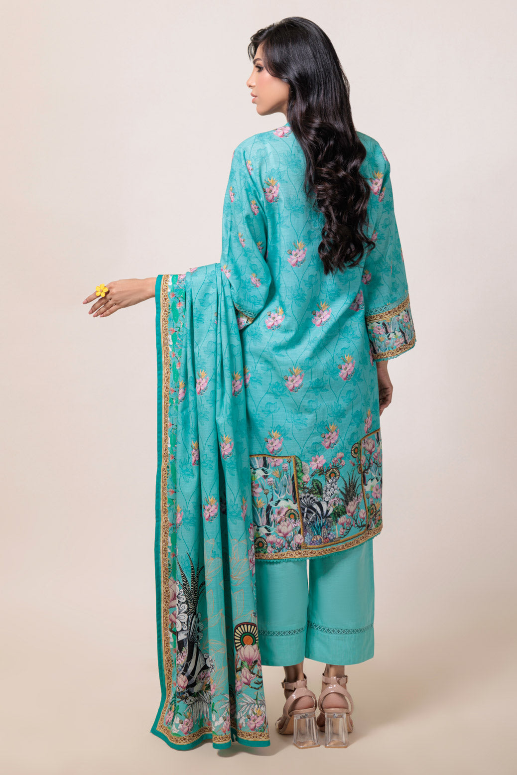Bonanza Satrangi | S Green Cambric 3 Piece (WS1243P01) 10 Green