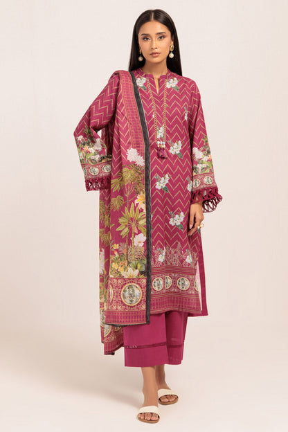 Bonanza Satrangi | Pink Khaddar 3 Piece (WS1243P02) 8 Pink
