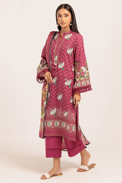 Bonanza Satrangi | Pink Khaddar 3 Piece (WS1243P02) 10 Pink