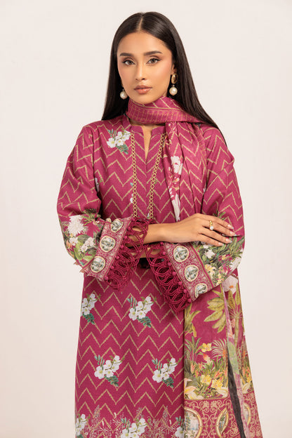 Bonanza Satrangi | Pink Khaddar 3 Piece (WS1243P02) 14 Pink