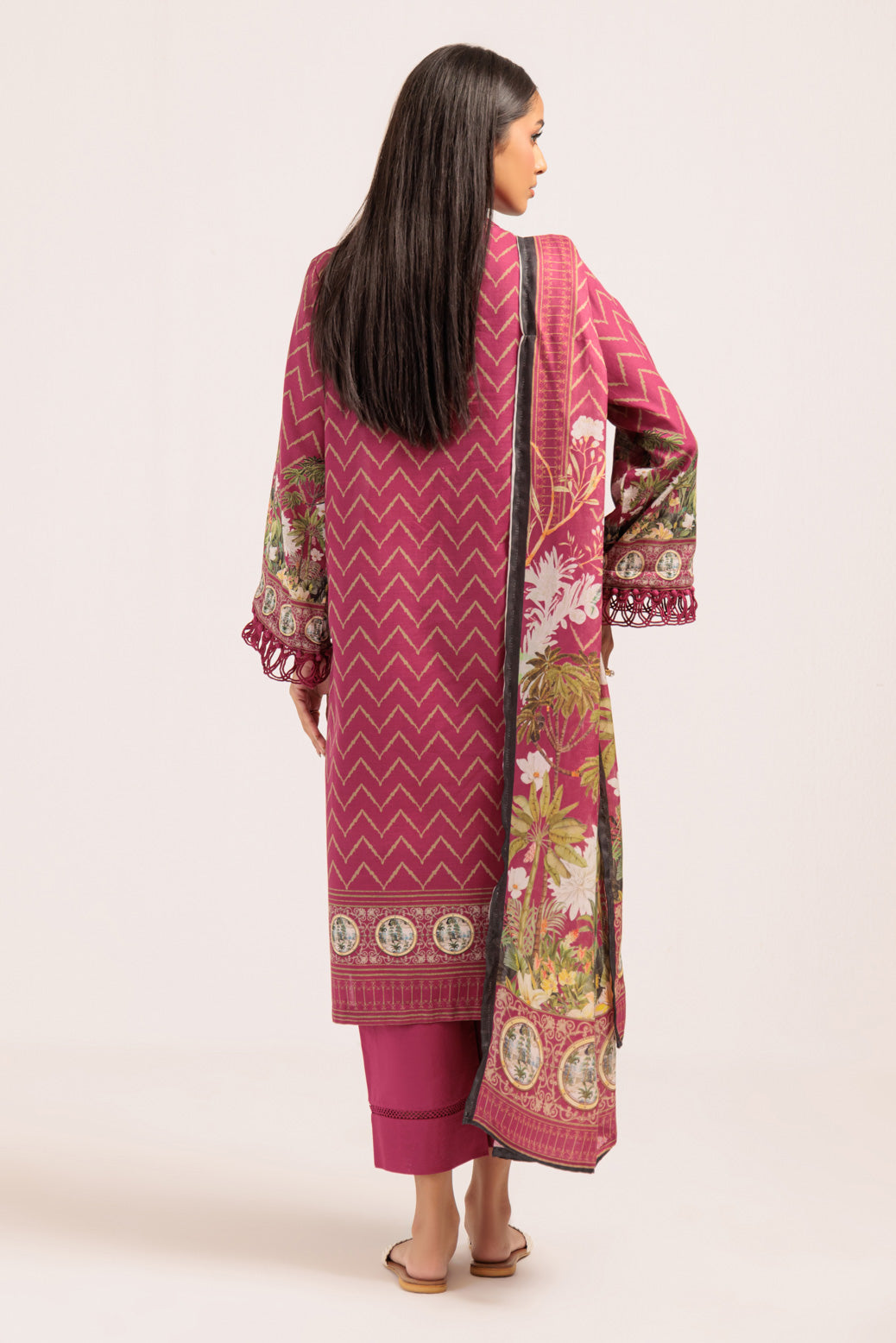Bonanza Satrangi | Pink Khaddar 3 Piece (WS1243P02) 16 Pink