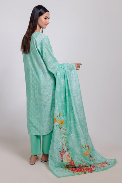 Bonanza Satrangi | Green Khaddar 3 Piece (WS1243P05) 16 Green