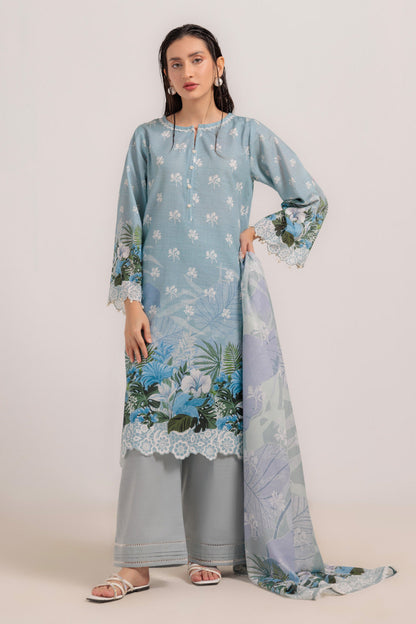 Bonanza Satrangi | Grey Khaddar 3 Piece (WS1243P06) 14 Grey