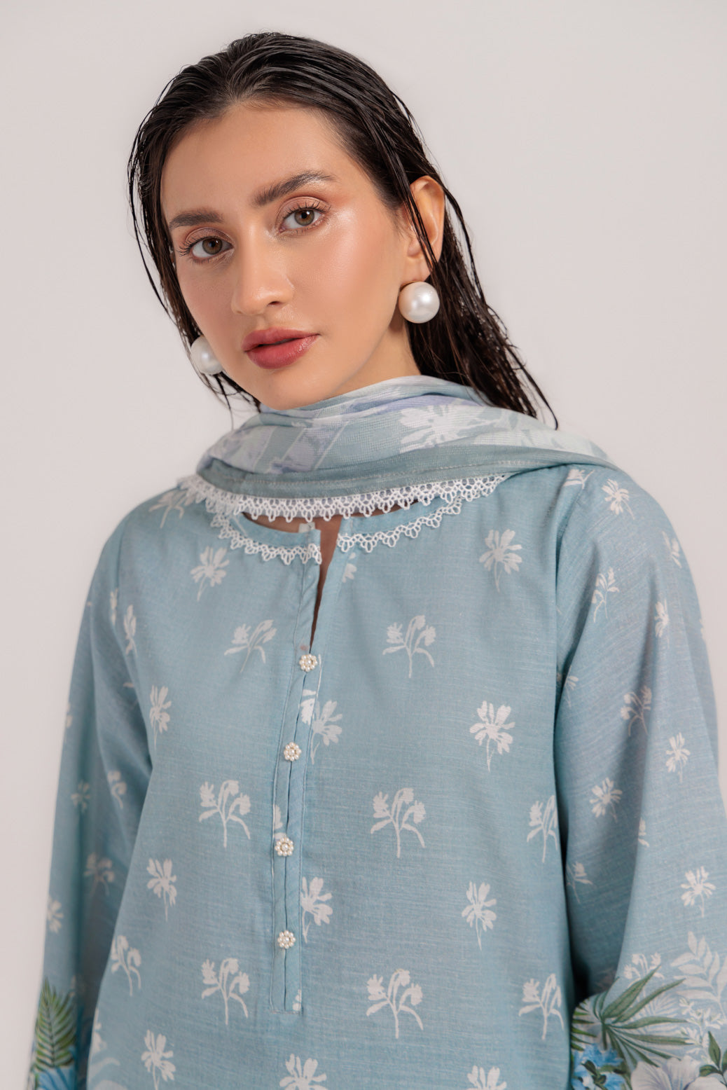Bonanza Satrangi | Grey Khaddar 3 Piece (WS1243P06) 16 Grey