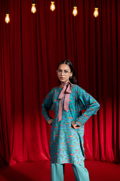 Bonanza Satrangi | S Green Khaddar 2 Piece (WS2242P01) 10 Green