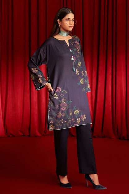 Bonanza Satrangi | N Blue Khaddar 2 Piece (WS2242P03) 8 Blue