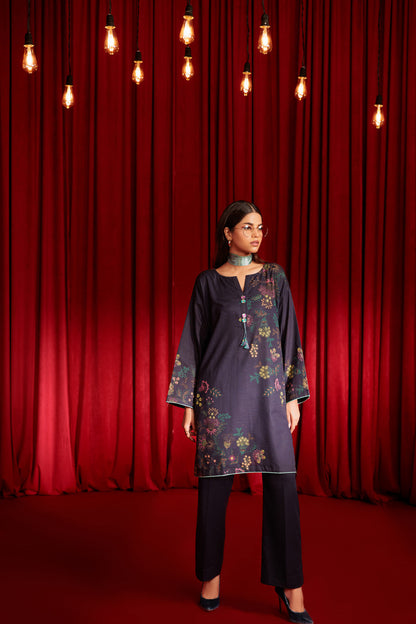Bonanza Satrangi | N Blue Khaddar 2 Piece (WS2242P03) 12 Blue