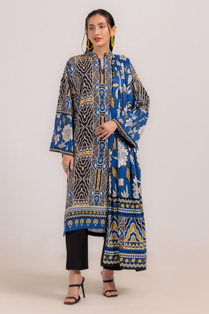 Bonanza Satrangi | Black Viscose 3 Piece (WS2243P35) 8 Black