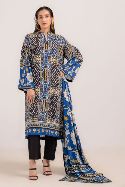Bonanza Satrangi | Black Viscose 3 Piece (WS2243P35) 14 Black