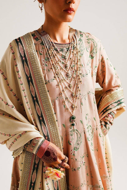 Zara ShahJahan | Winter Shawl 23 | WS23-D2 - Pakistani Designer Dress - by Zara Shahjahan | Type: Luxury - 100% Original at Saira Sultan