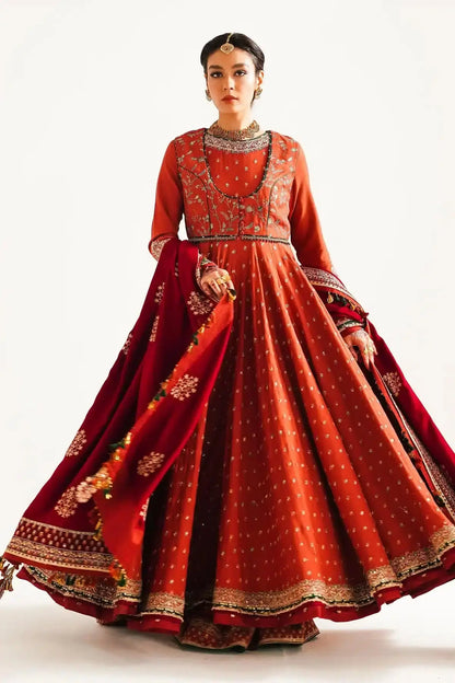 Zara ShahJahan | Winter Shawl 23 | WS23-D4 - Pakistani Designer Dress - by Zara Shahjahan | Type: Luxury - 100% Original at Saira Sultan
