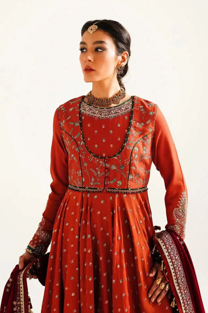 Zara ShahJahan | Winter Shawl 23 | WS23-D4 - Pakistani Designer Dress - by Zara Shahjahan | Type: Luxury - 100% Original at Saira Sultan