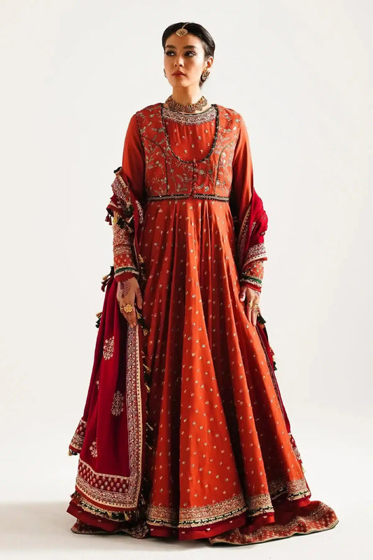 Zara ShahJahan | Winter Shawl 23 | WS23-D4 - Pakistani Designer Dress - by Zara Shahjahan | Type: Luxury - 100% Original at Saira Sultan